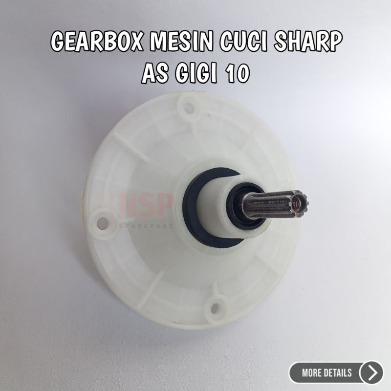 Gearbox Mesin Cuci Sharp As Gigi 10 Gearbox Sharp
