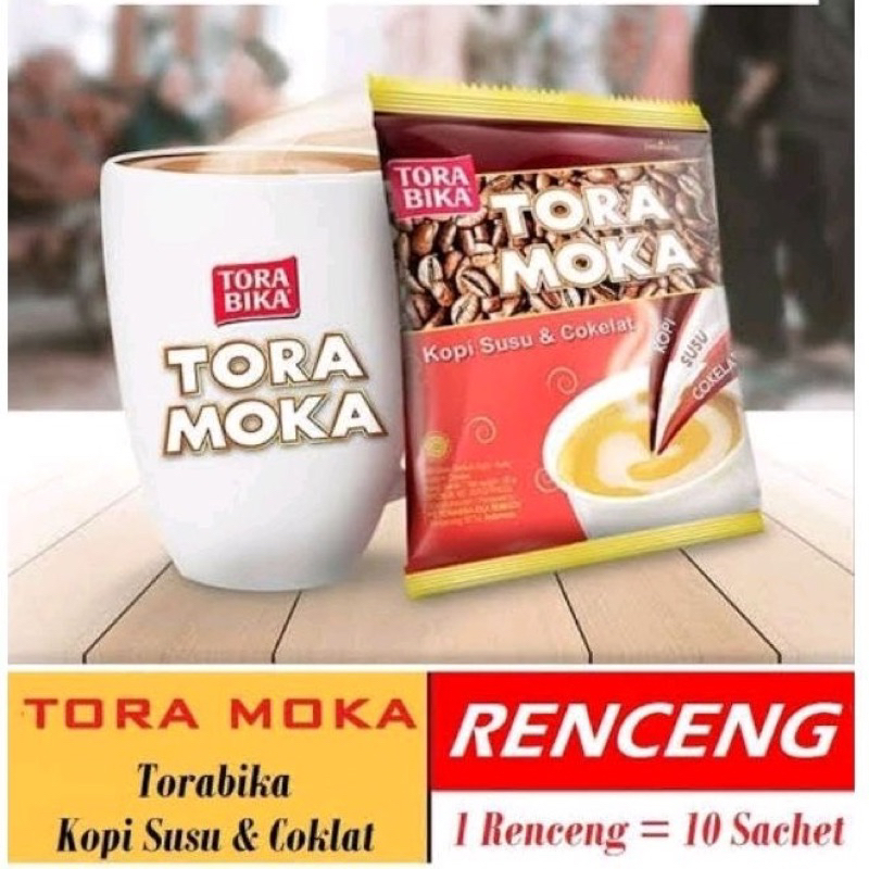 

Torabika / Tora BikaTora Moka Kopi Susu Cokelat (isi 10 pcs) 1 renceng