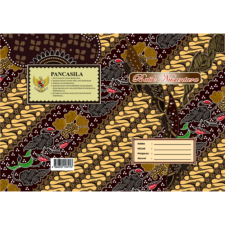 

Sampul Buku BATIK Kuarto Bahan TEBAL ( Ukuran Buku SIDU)