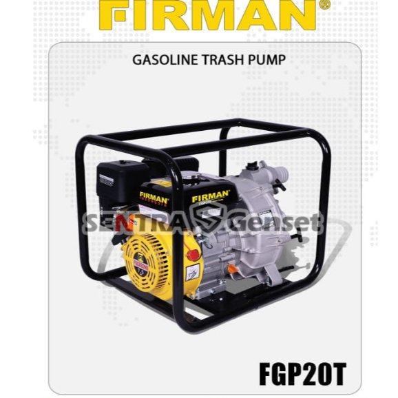 Pompa Alkon Sedot Lumpur Firman FGP 20 T