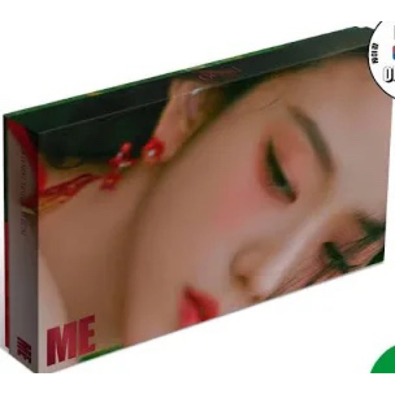 Album Jisoo ‘Flower’ SEALED + POB KTOWN Vers RED