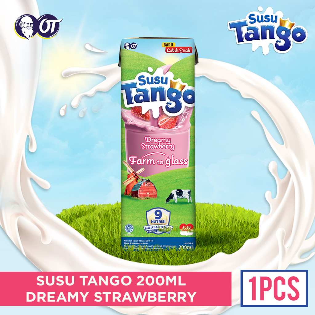 

Susu Tango Dreamy Strawberry 200ML - [1 Pcs]