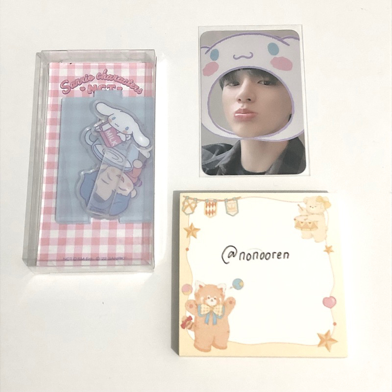 jeno nct dream photocard pc merch merchandise md sanrio acrylic standee full set