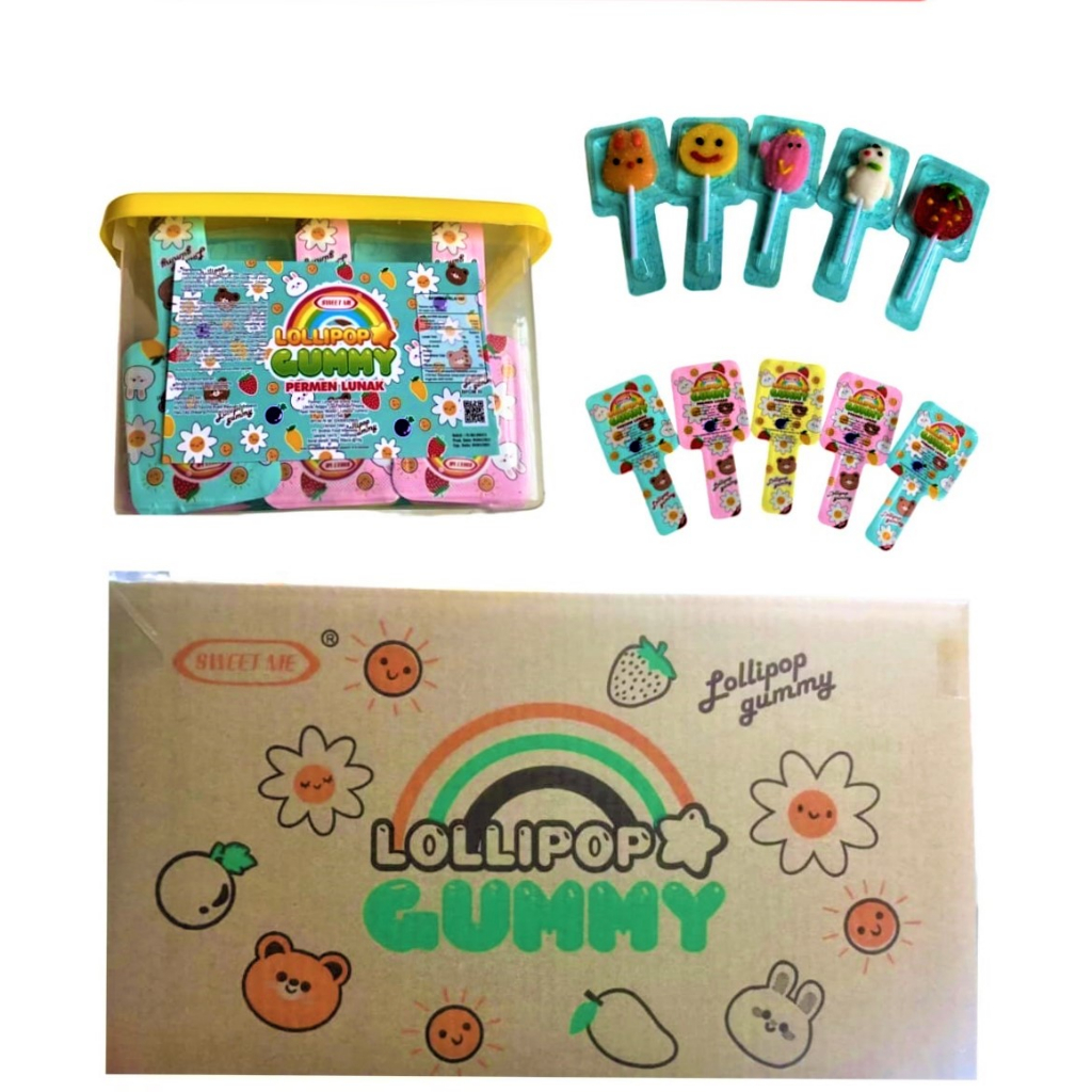 

( PROMO ) PERMEN LOLIPOP GUMMI