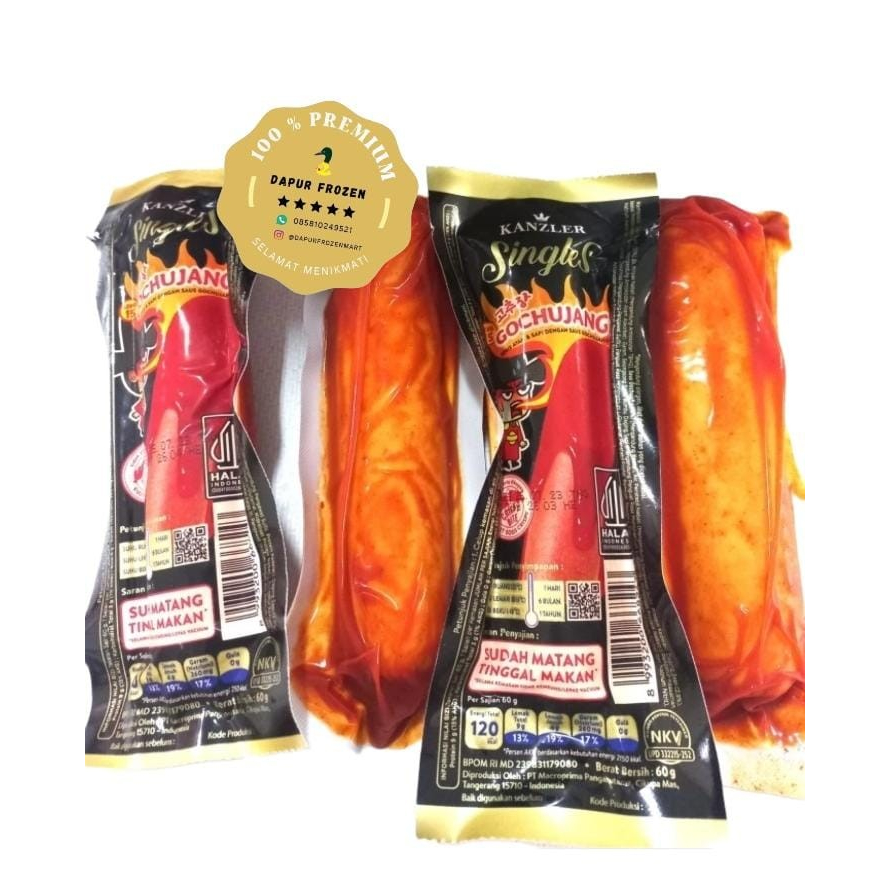 

Kanzler Singles Sosis Saus Gochujang