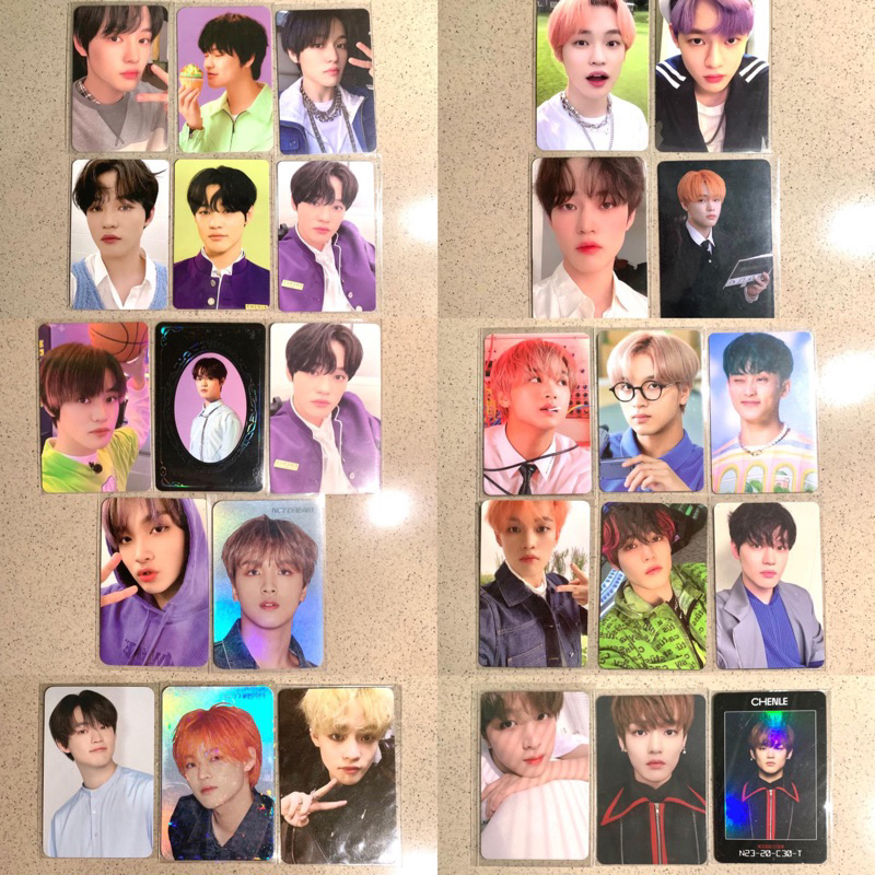 Photocard Bundle NCT Dream Chenle Haechan Hoodie Ungu Kabel We Young Mangap Photopack Jumatan Boboan