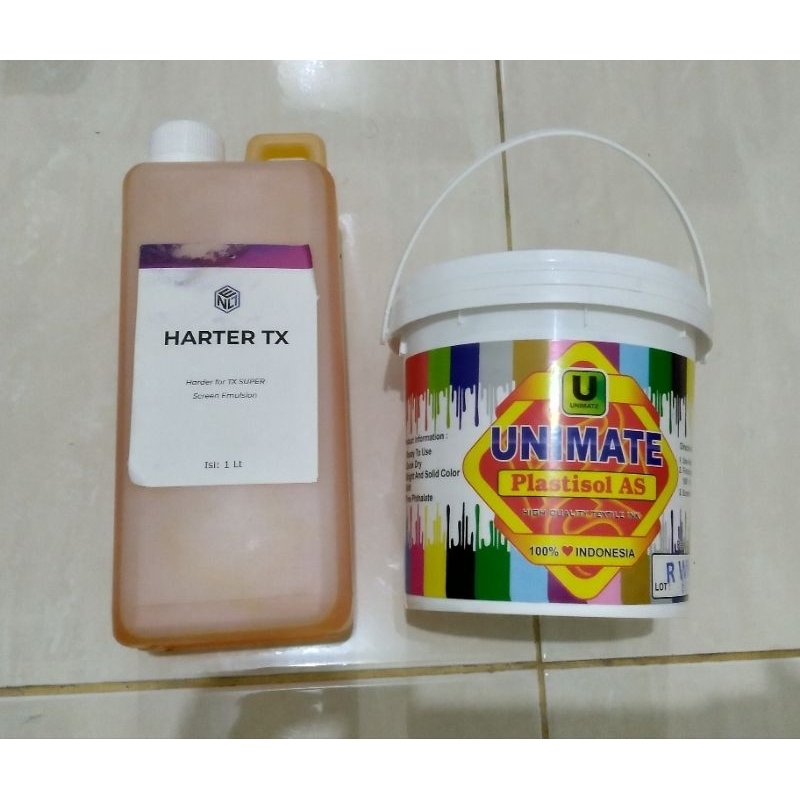 

Tinta sablon plastisol + harter