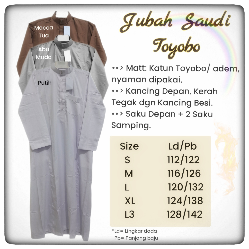 Jubah Saudi Pria Dewasa | Gamis Saudi Pria | Jubah Saudi Toyobo | Jubah Saudi Polos Ikhwan | Jubah S