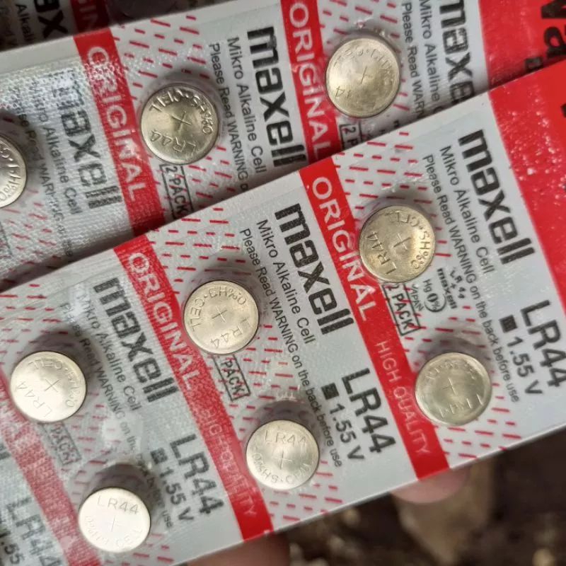 batrai jam LR44 AG13, batrai lampu kawat led, batrai kalkulator, batrai laser