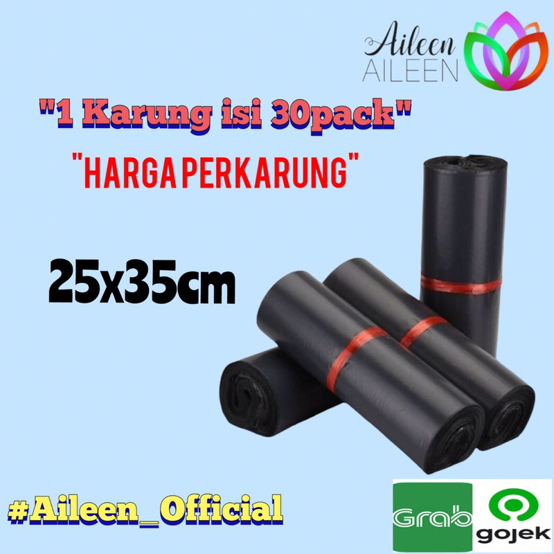 

Plastik Polymailer PE HD 25x35 Perkarung isi ( 30pack ) Plastik Packing