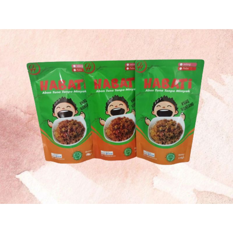 

BEST SELLER HABATI ABON TUNA TANPA MINYAK ENAK GURIH 110gr