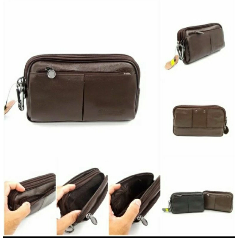 Dompet Hp Sarung hp Kulit Asli Clinford Original
