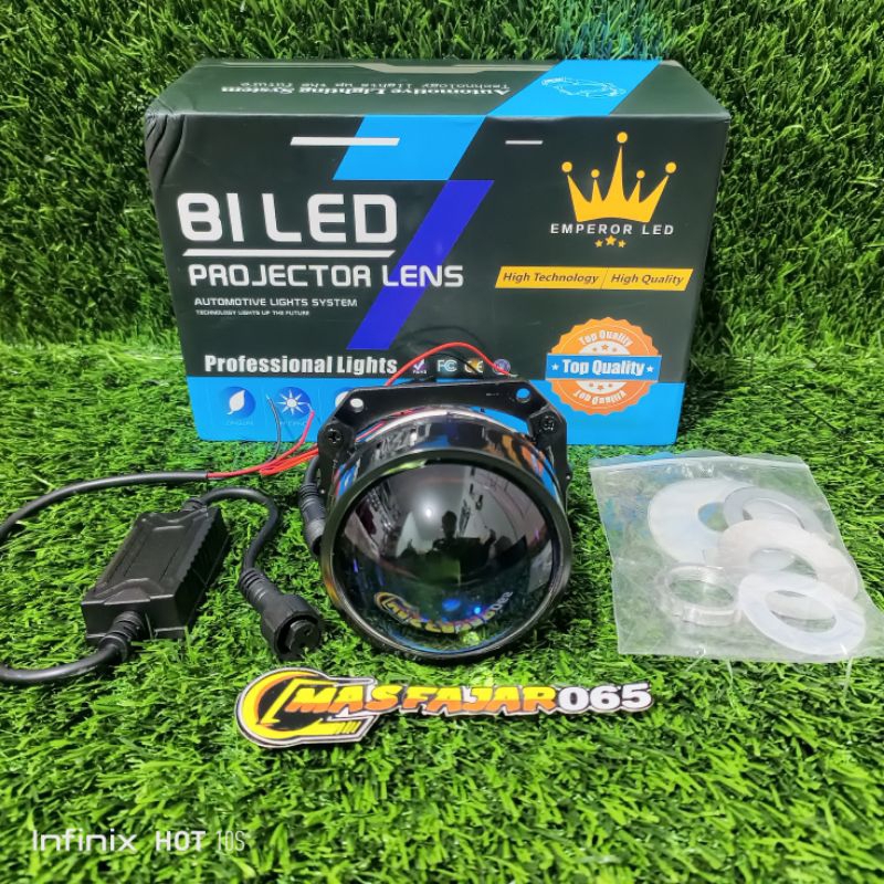 BILED 2,5 INCH EMPORER LED BLUE LENS PROJECTOR BILED WST