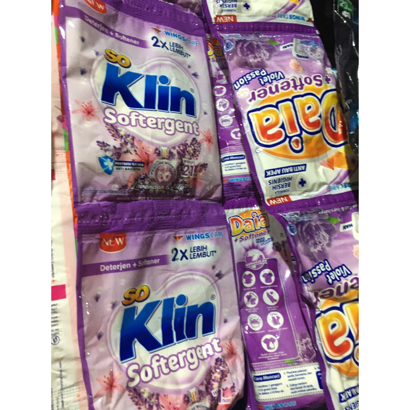 Soklin so klin daia renceng serenceng isi 6