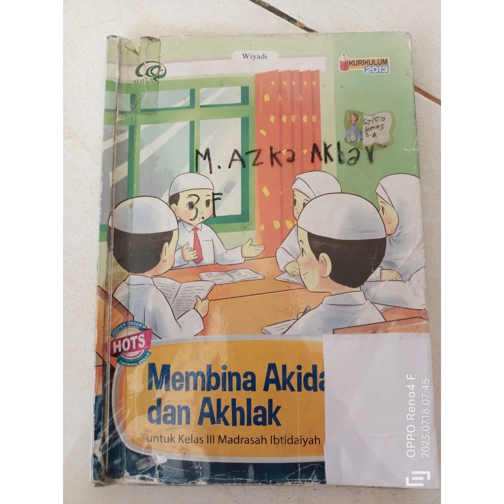 Akidah / Aqidah Akhlak kelas 3 SD / MI Aqila