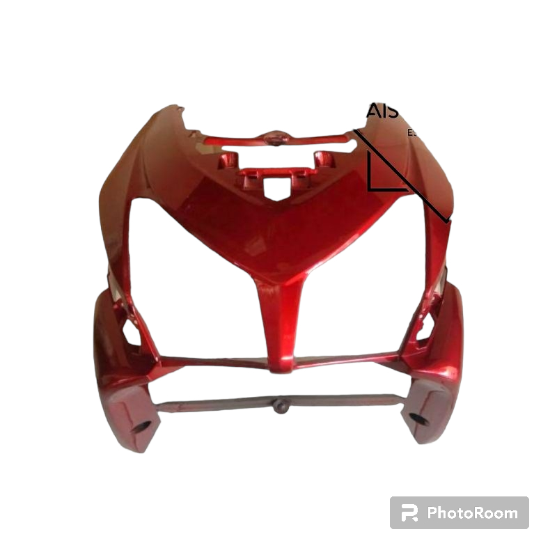 TAMENG DEPAN HONDA VARIO KARBU 110 MERAH MAROON / BODY DEPAN HONDA VARIO KARBU
