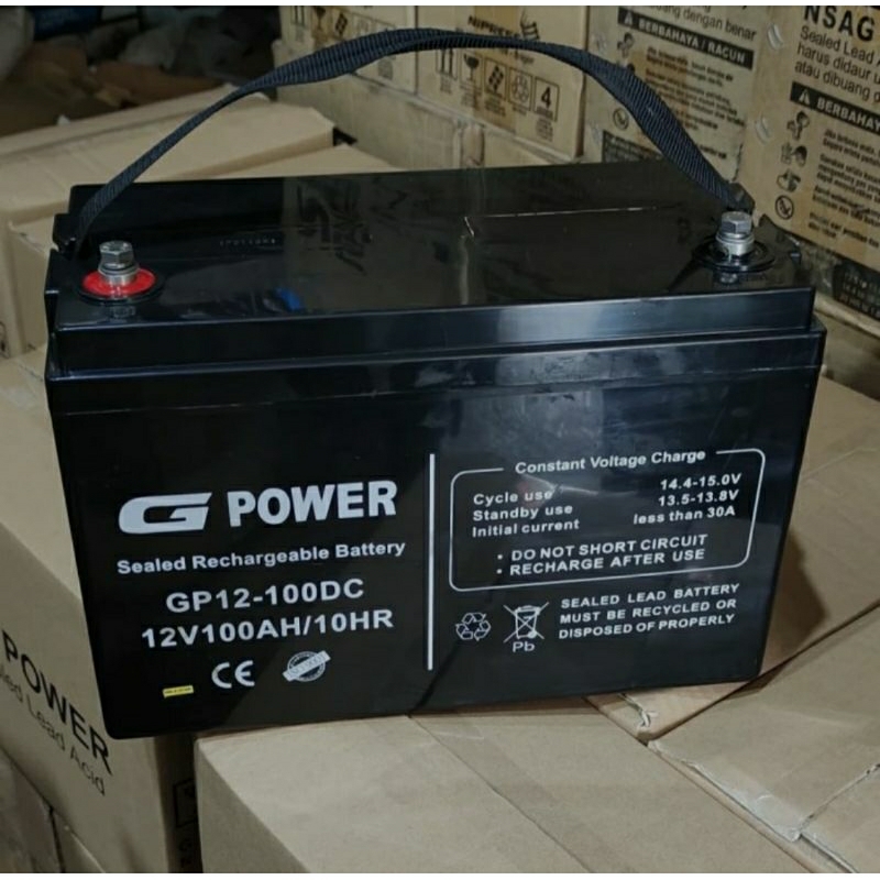 Battery vrla G power 12volt-100 ah new parikan vietnam