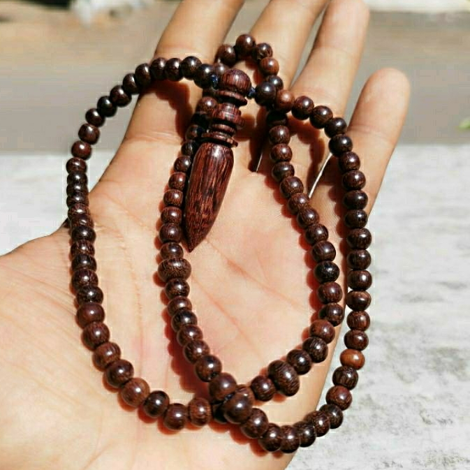 Kalung kayu stigi/kalung kayu/kalung murah/Kalung/kalung bahan kayu