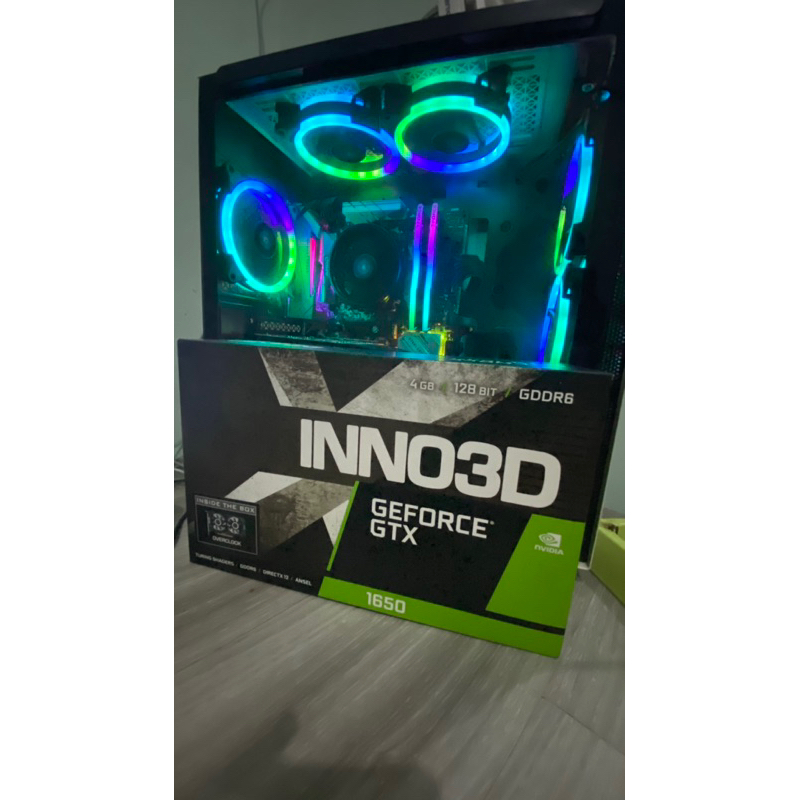 VGA INNO3D GTX 1650 TWIN X2 | 4GB GDDR6 Second No Pin Power