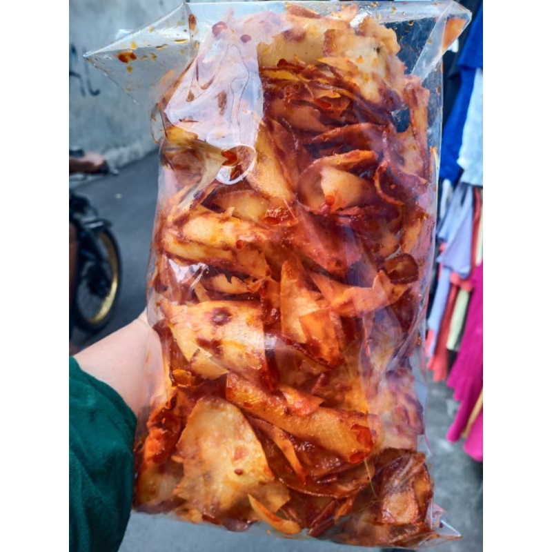 

kripik singkong balado dan rasa rasa