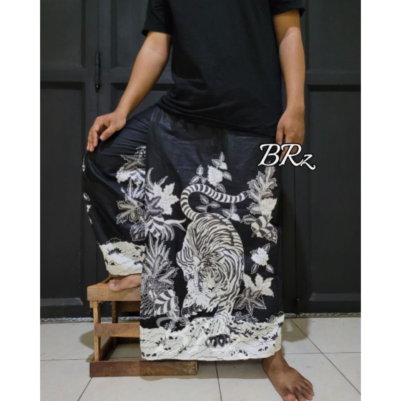 Sarung Celana Batik Motif Macan putih // Sarung Celana Dewasa Batik