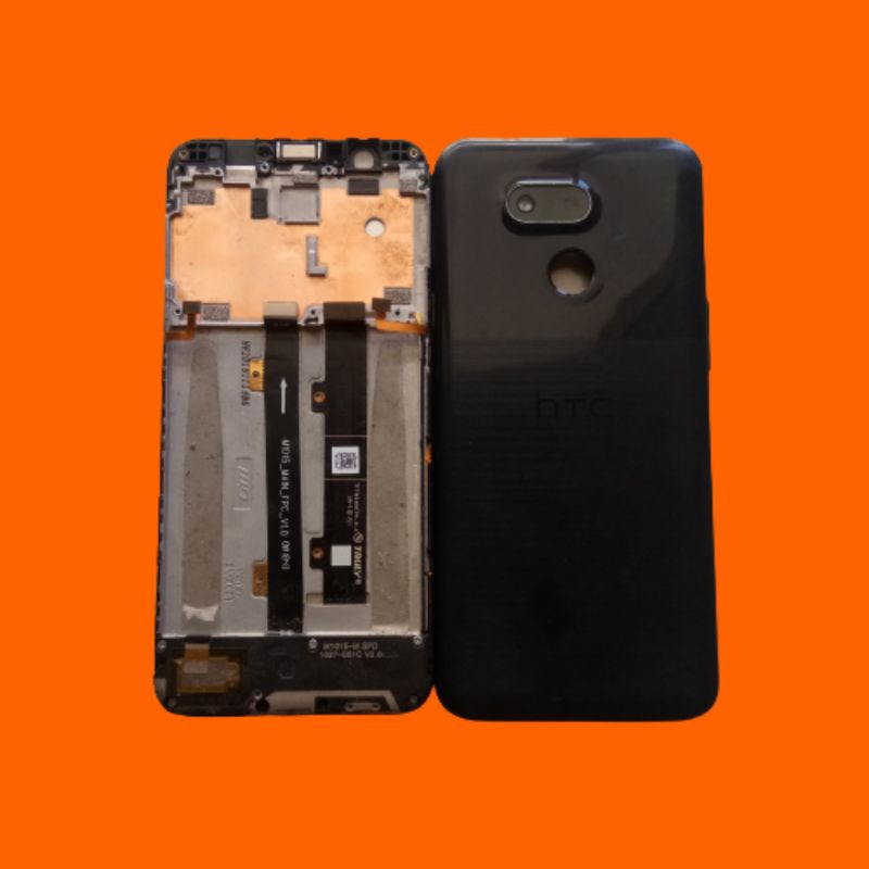 Freme LCD - fleksibel - tutup belakang - Buzer HTC desire 12S Dijamin Original copotan