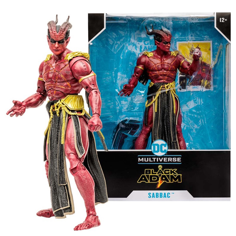 Action Figure SABBAC DC Multiverse Black Adam Mcfarlane Toy