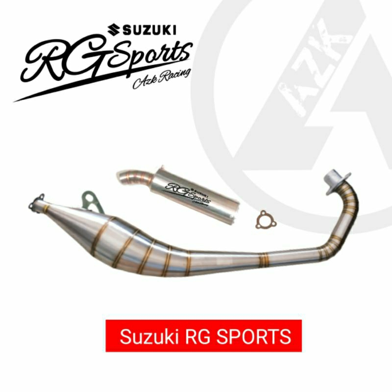 Knalpot Ekzos RG Sports Original Azk Racing
