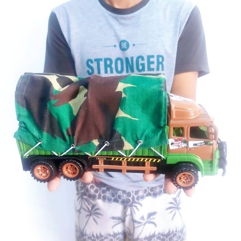 Mainan Mobil Truk Militer Tentara - Miniatur Mobilan Army Anak Laki