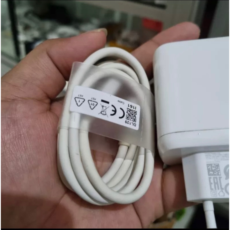 Charger second copotan reno 6 bawaan hp original 1000%