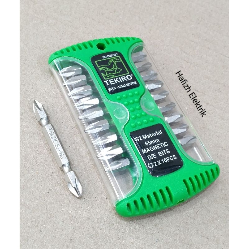 Mata Obeng Tekiro Original PH2 x 65 MM | Mata Obeng Untuk Bor Listrik/Bor Cas | (HARGA PER BIJI)