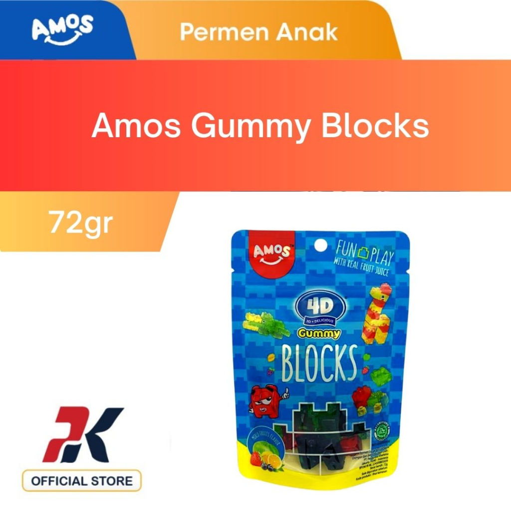 

Amos Gummy Blocks 72gr