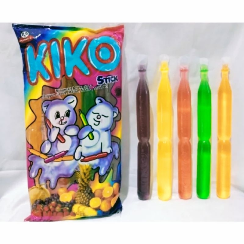 

Kiko Stick Es Aneka Rasa Buah Isi 10 Pcs | Kiko Stik Ice