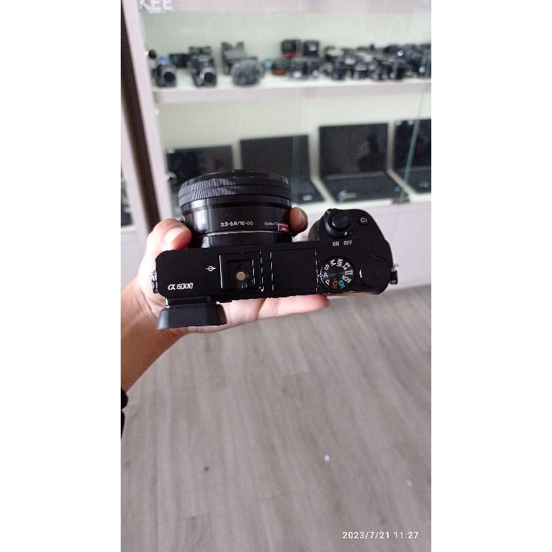 Kamera Pemula SONY A6000 + KIT HITAM