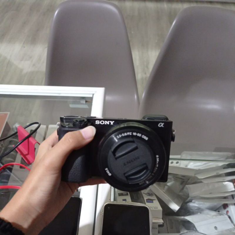 Kamera Pemula SONY A6000 + KIT HITAM