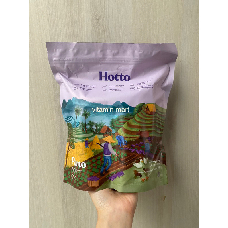 

Hotto Purto Sereal dengan aneka biji isi 16 sachet