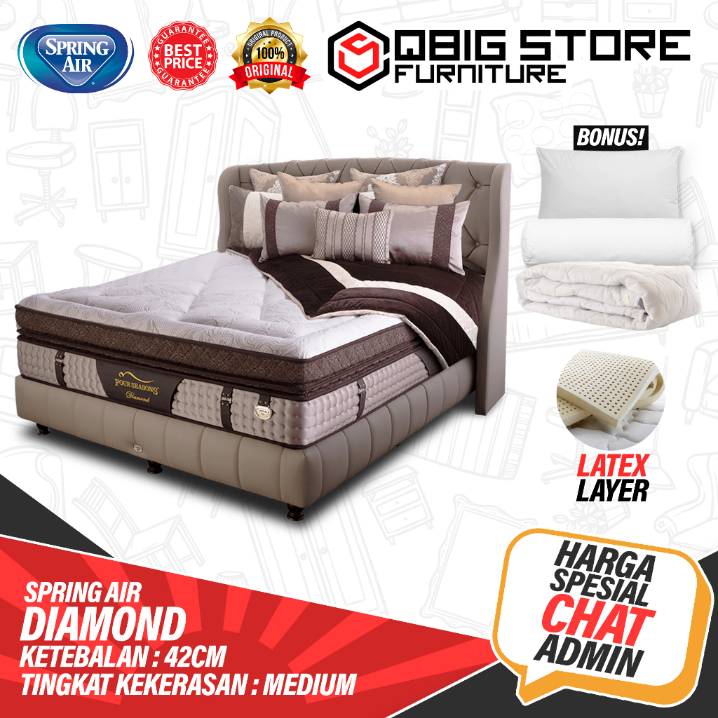 Kasur Springbed Sring Air Diamond Spring bed matras