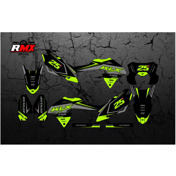 DECAL KLX BF FULLBODY (046) DEKAL STIKER KLX 150 BF/G/L/SE/EXTREME/NEW 2016 2017 2018 2019 2020 2021