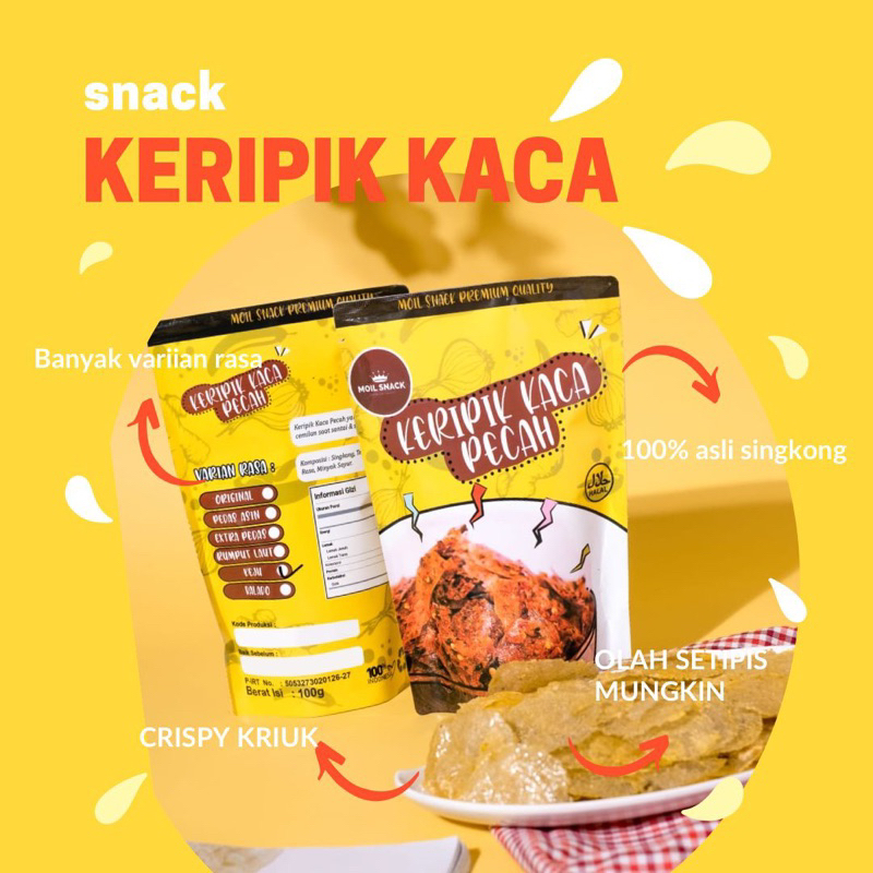 

Viral Keripik Kaca Krispy by MoilSnack