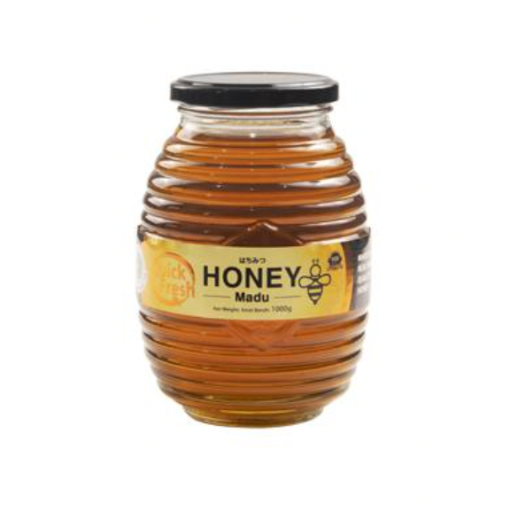 

Madu Murni Asli Quick Fresh Honey 1000 gr / 1 kg (Jar Kaca)