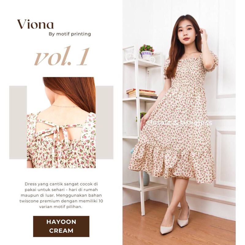 MURAH - DRESS CANTIK - viona drees / daster cantik