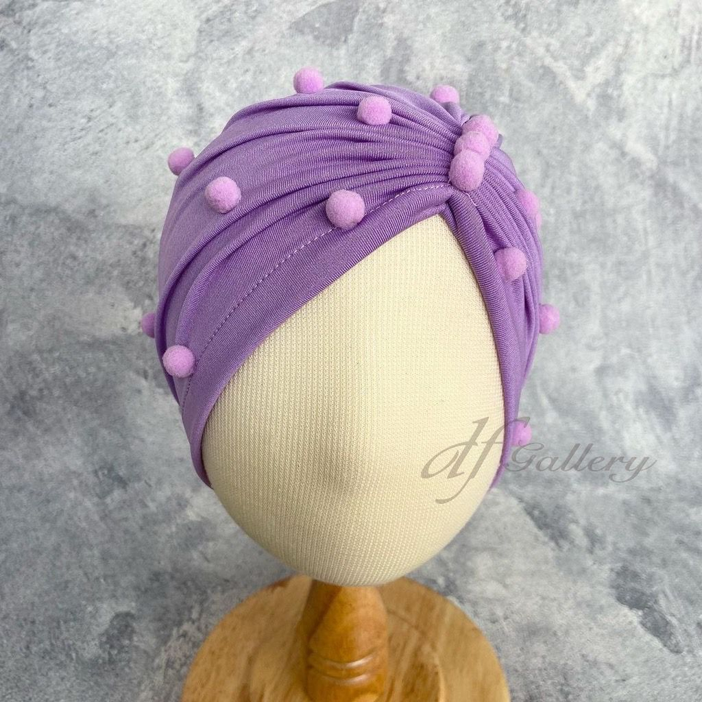 Turban anak DESSY by Df Gallery turban bayi newborn baru lahir bandana baby headband nylon usa headw