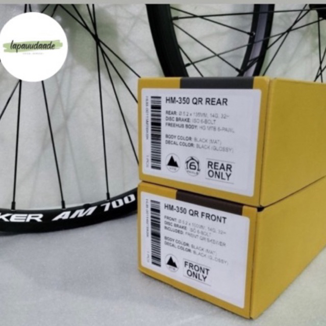 N. Wheelset Strummer 27,5 / 650b sepeda MTB / Gravel / Federal