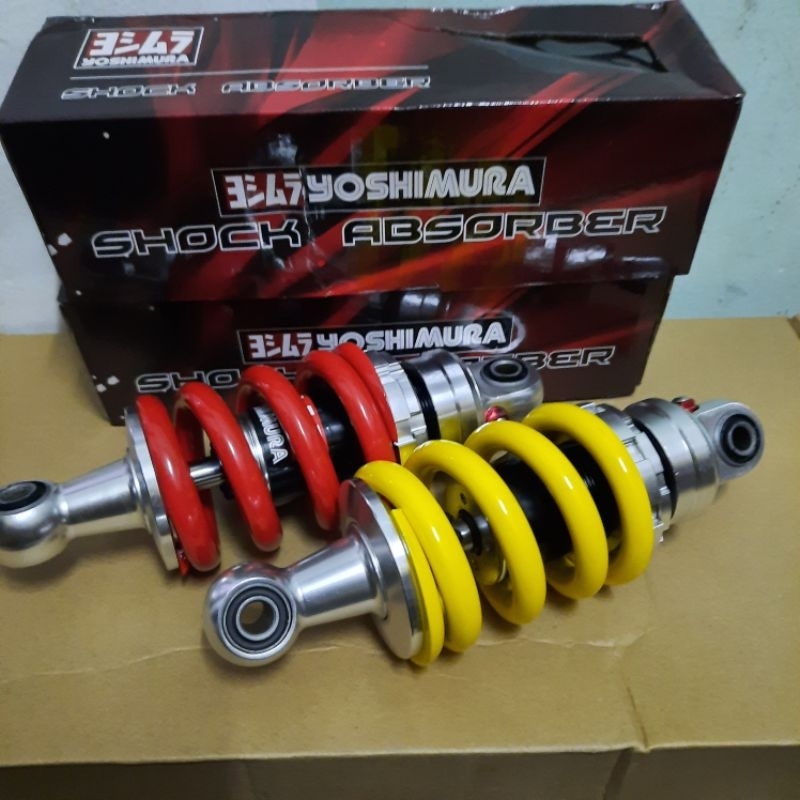 MONOSHOCK /SHOCKBREAKER YOSHIMURA MONO SHOCK MX 200MM & MONO SHOCK NINJA 150RR 265MM -RED & YELLOW