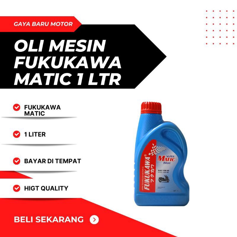 OLI FUKUKAWA MATIC 1 LITER 10W 40