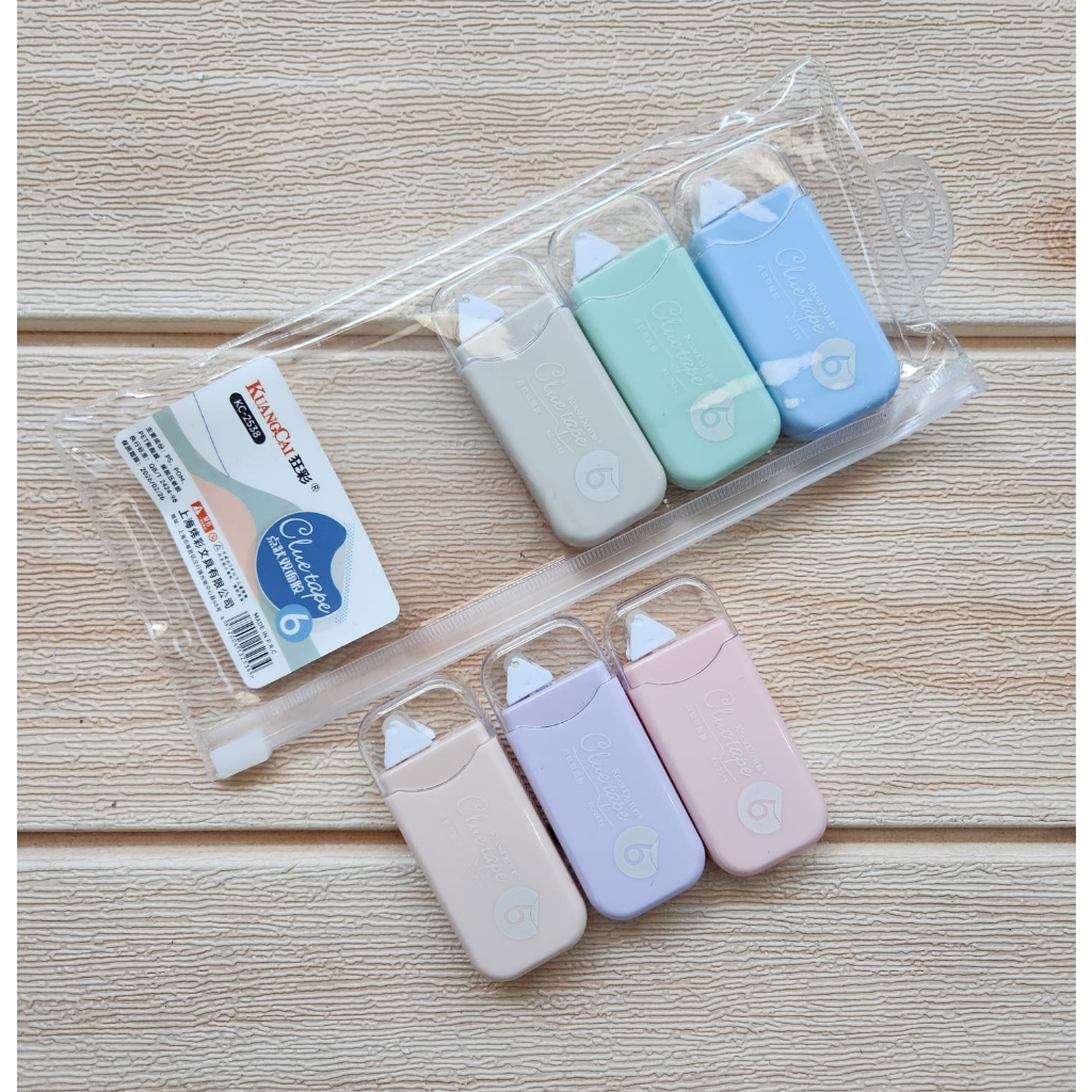 

DOUBLE TAPE MODEL TIP EX SET ISI 6 PC