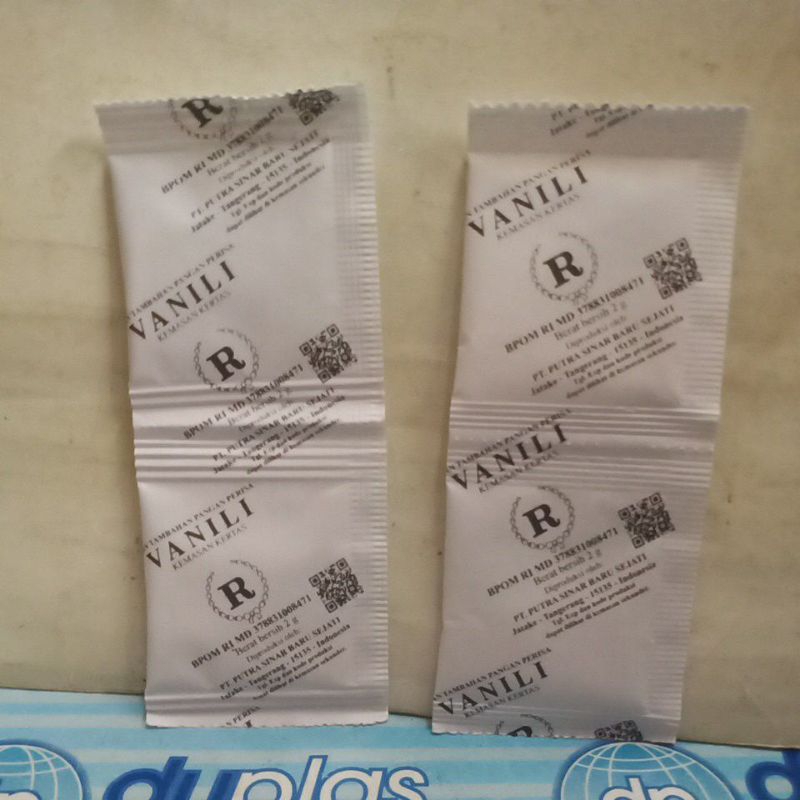 

Vanili R Bubuk Kertas 4 Sachet 2 g