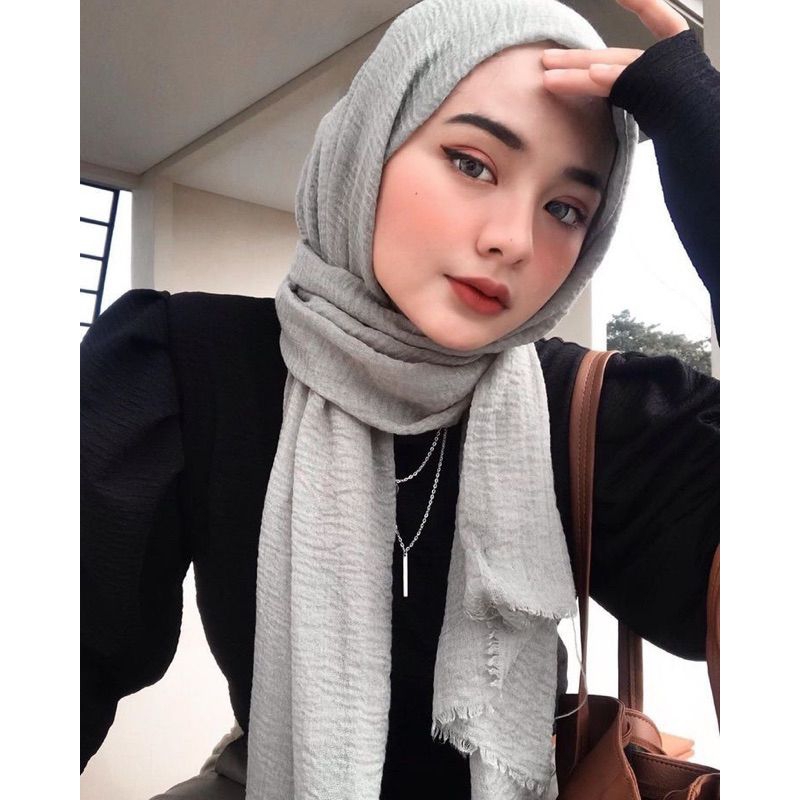 Pashmina Crinkle Premium Cotton Shawl