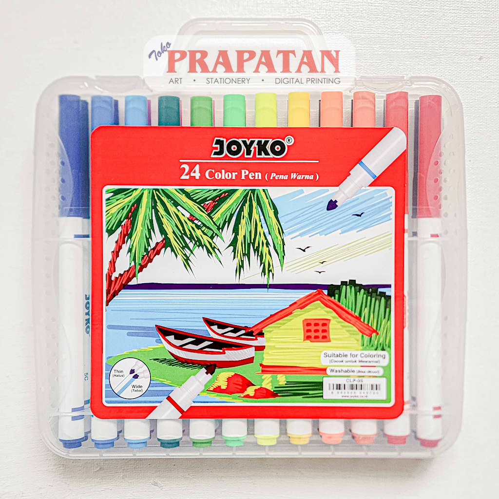 

Joyko CLP-05 Color Pen 24C | Pena Warna