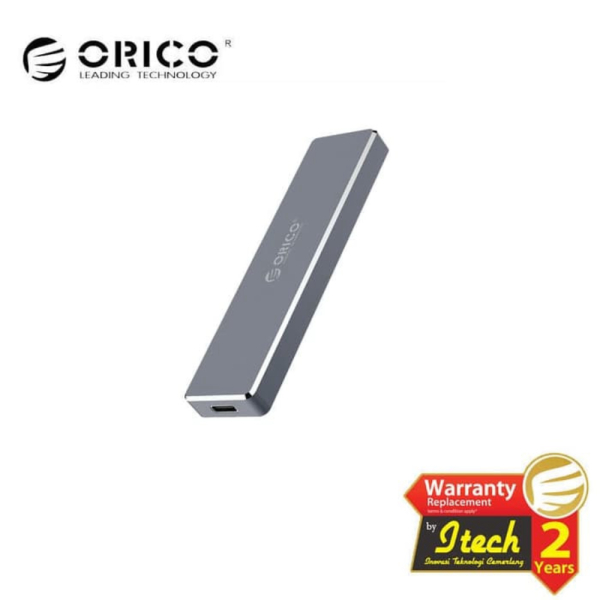 Jual ORICO M.2 NVME SSD Enclosure USB 3.1Gen2 Type-C Mini Clip-open PVM2-C3 Murah